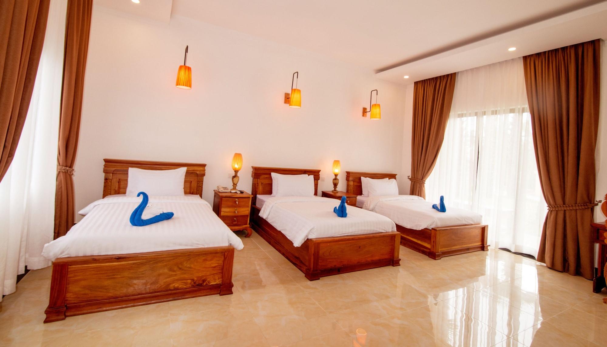 Hus Studio på 8 m² i Sala Kamreuk med 19 badrum  Siem Reap Exteriör bild