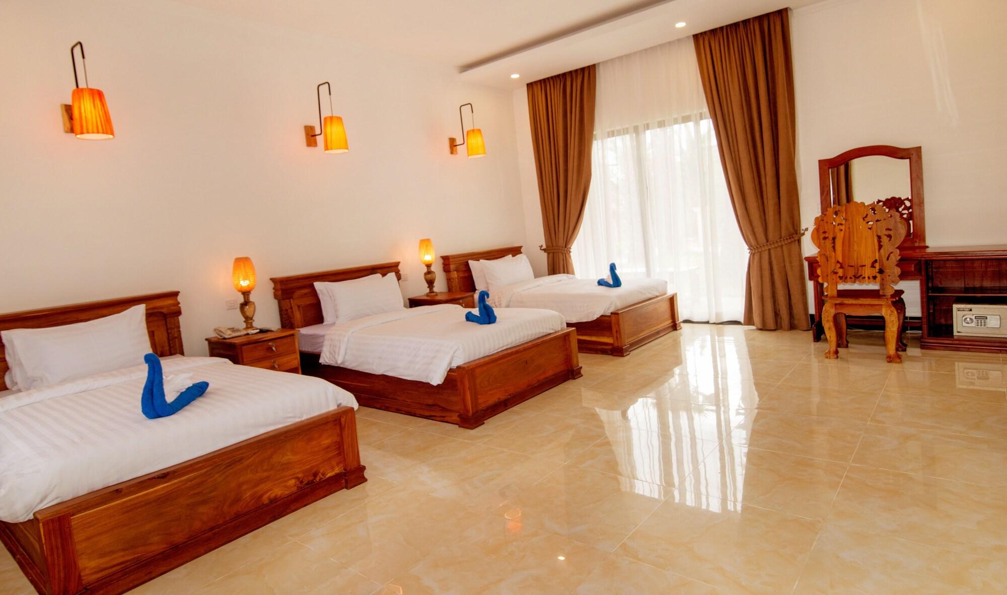 Hus Studio på 8 m² i Sala Kamreuk med 19 badrum  Siem Reap Exteriör bild