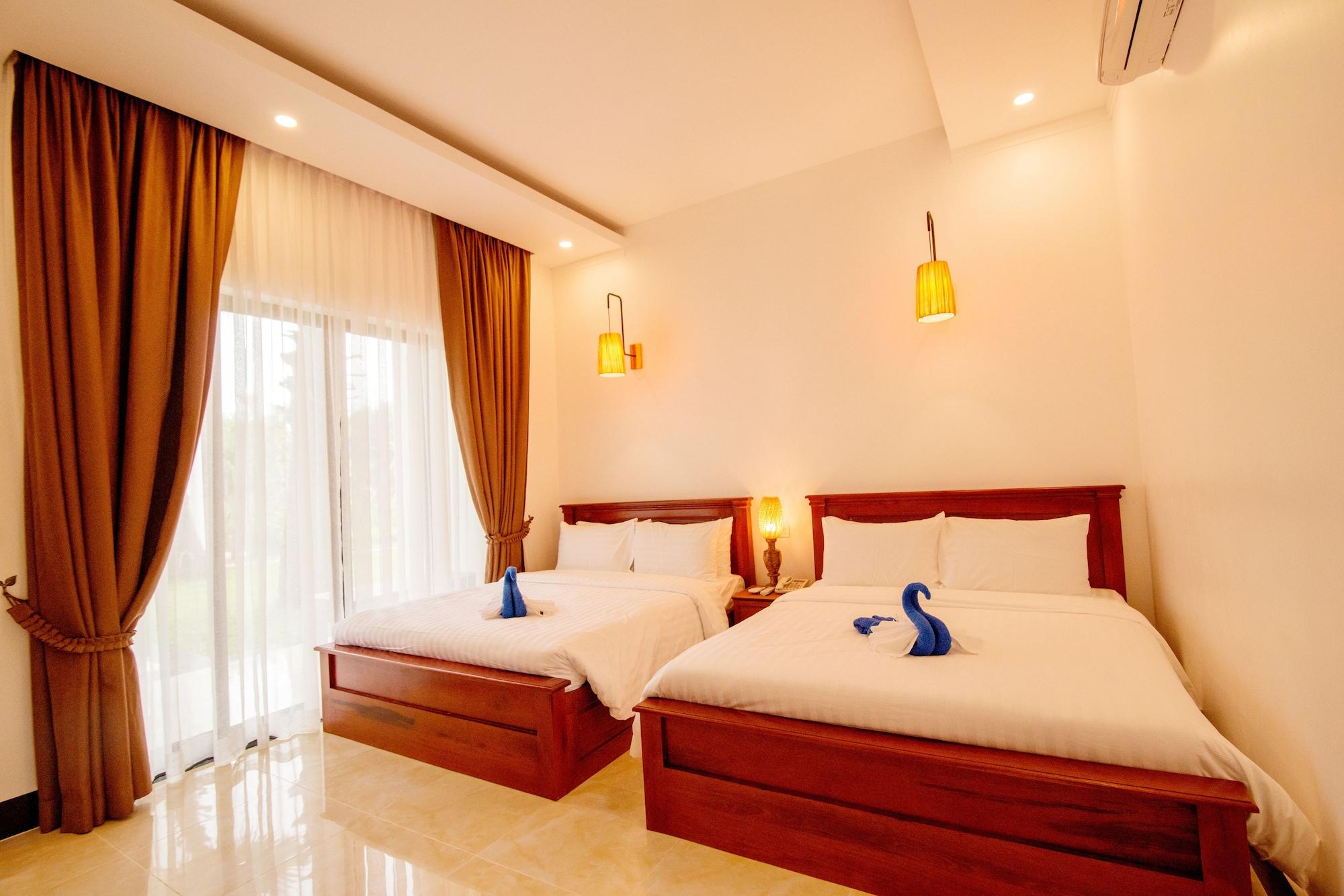 Hus Studio på 8 m² i Sala Kamreuk med 19 badrum  Siem Reap Exteriör bild