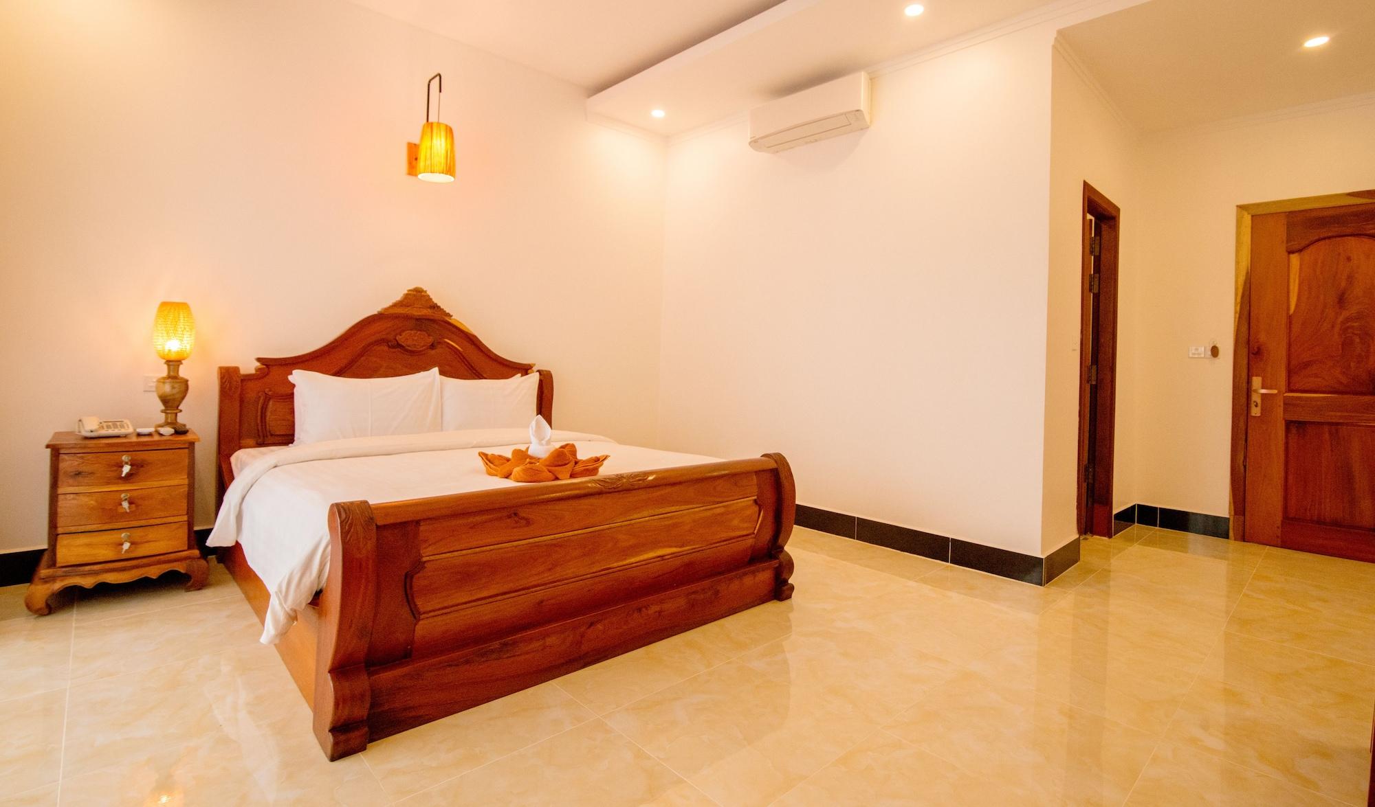 Hus Studio på 8 m² i Sala Kamreuk med 19 badrum  Siem Reap Exteriör bild
