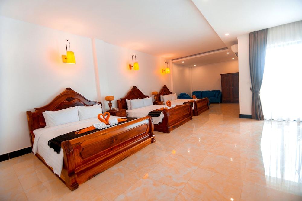 Hus Studio på 8 m² i Sala Kamreuk med 19 badrum  Siem Reap Exteriör bild