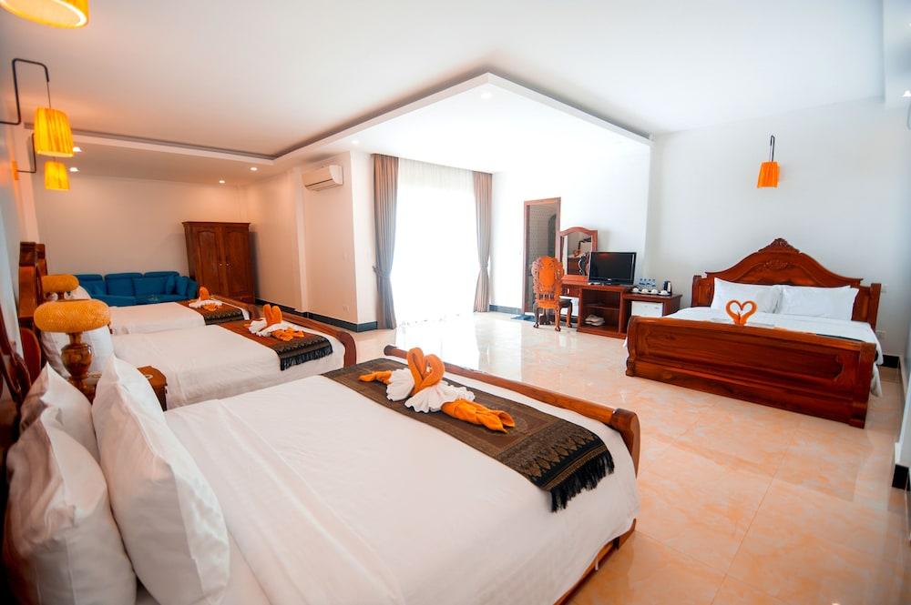Hus Studio på 8 m² i Sala Kamreuk med 19 badrum  Siem Reap Exteriör bild
