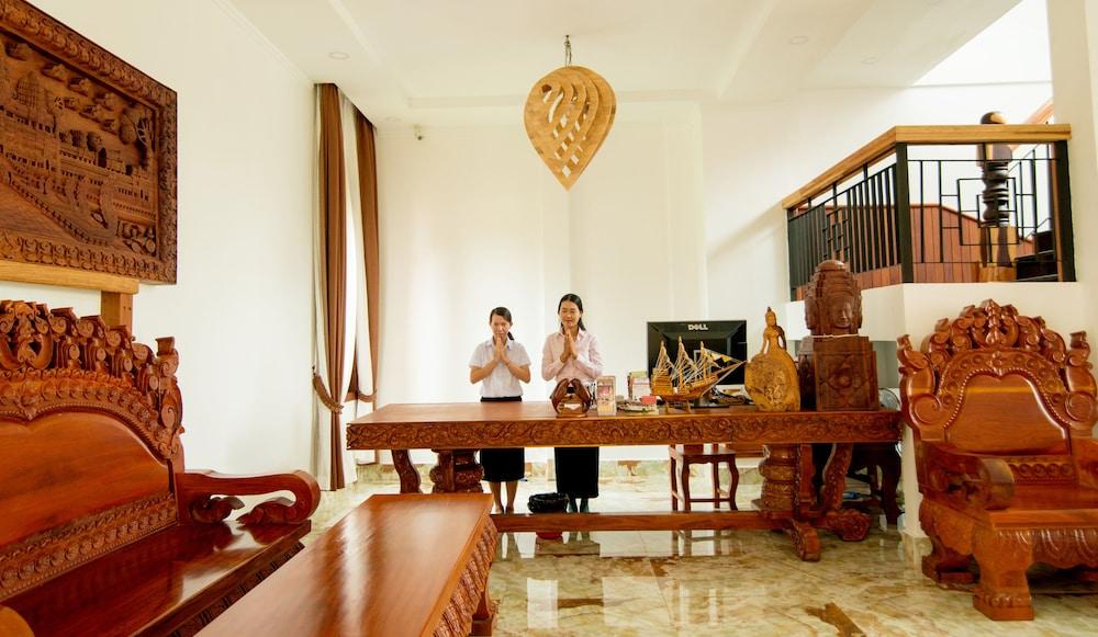 Hus Studio på 8 m² i Sala Kamreuk med 19 badrum  Siem Reap Exteriör bild