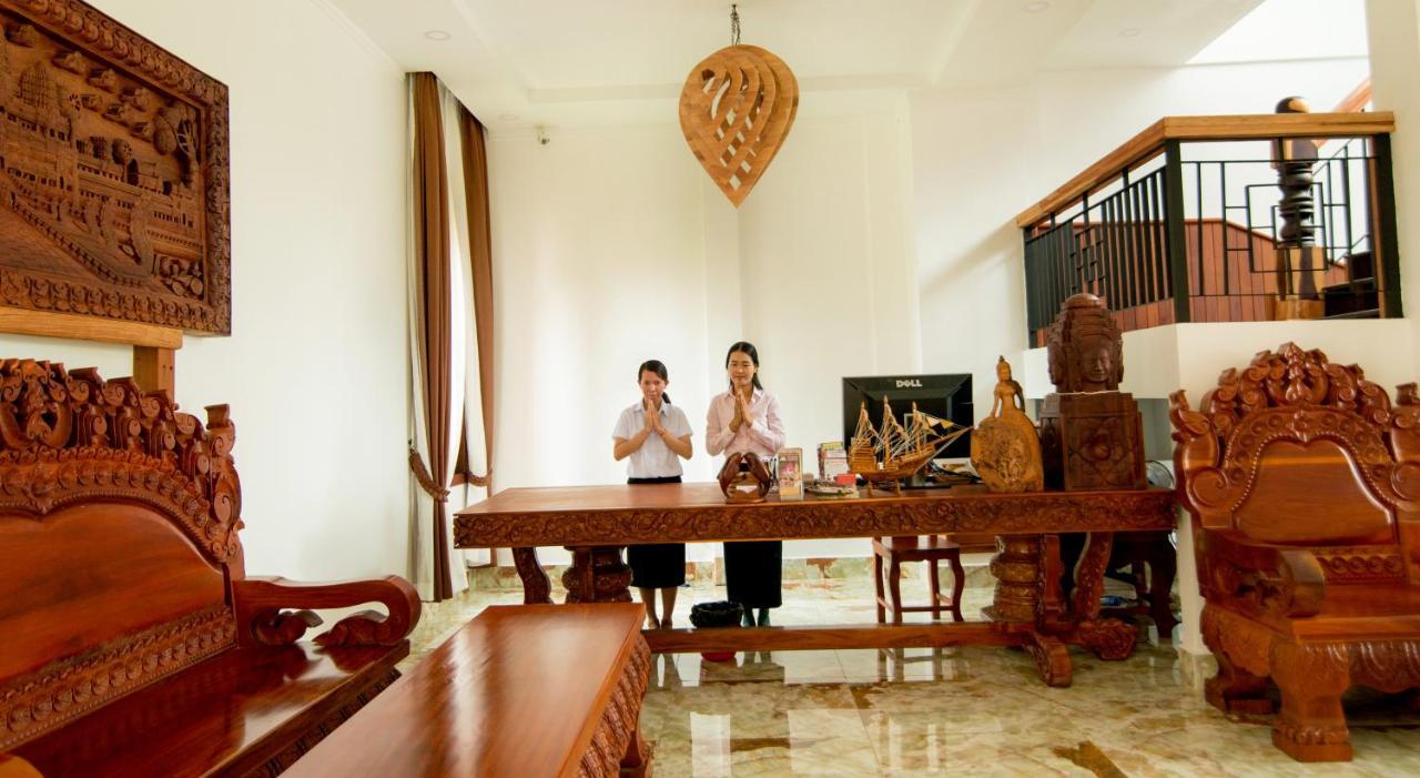 Hus Studio på 8 m² i Sala Kamreuk med 19 badrum  Siem Reap Exteriör bild