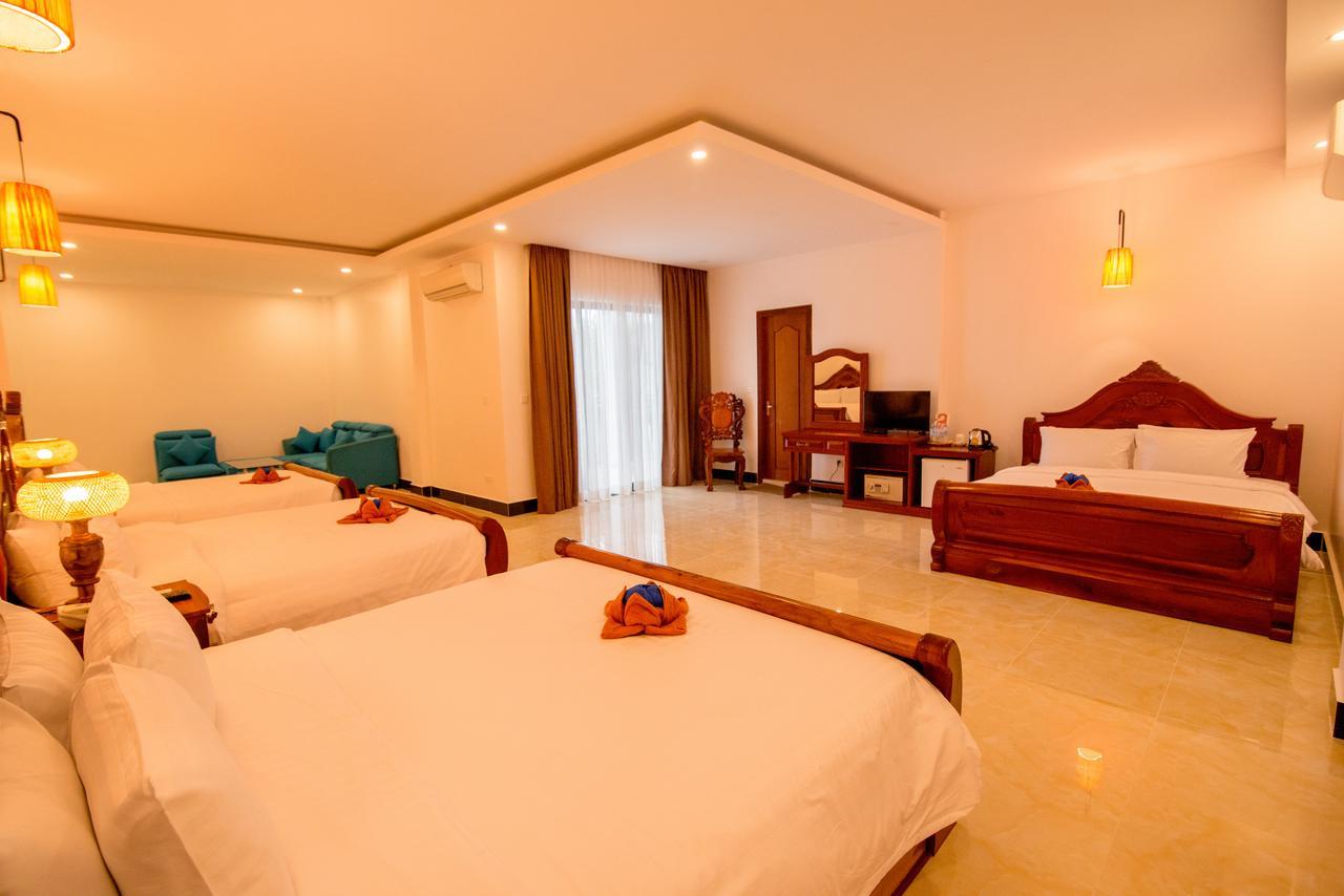 Hus Studio på 8 m² i Sala Kamreuk med 19 badrum  Siem Reap Exteriör bild