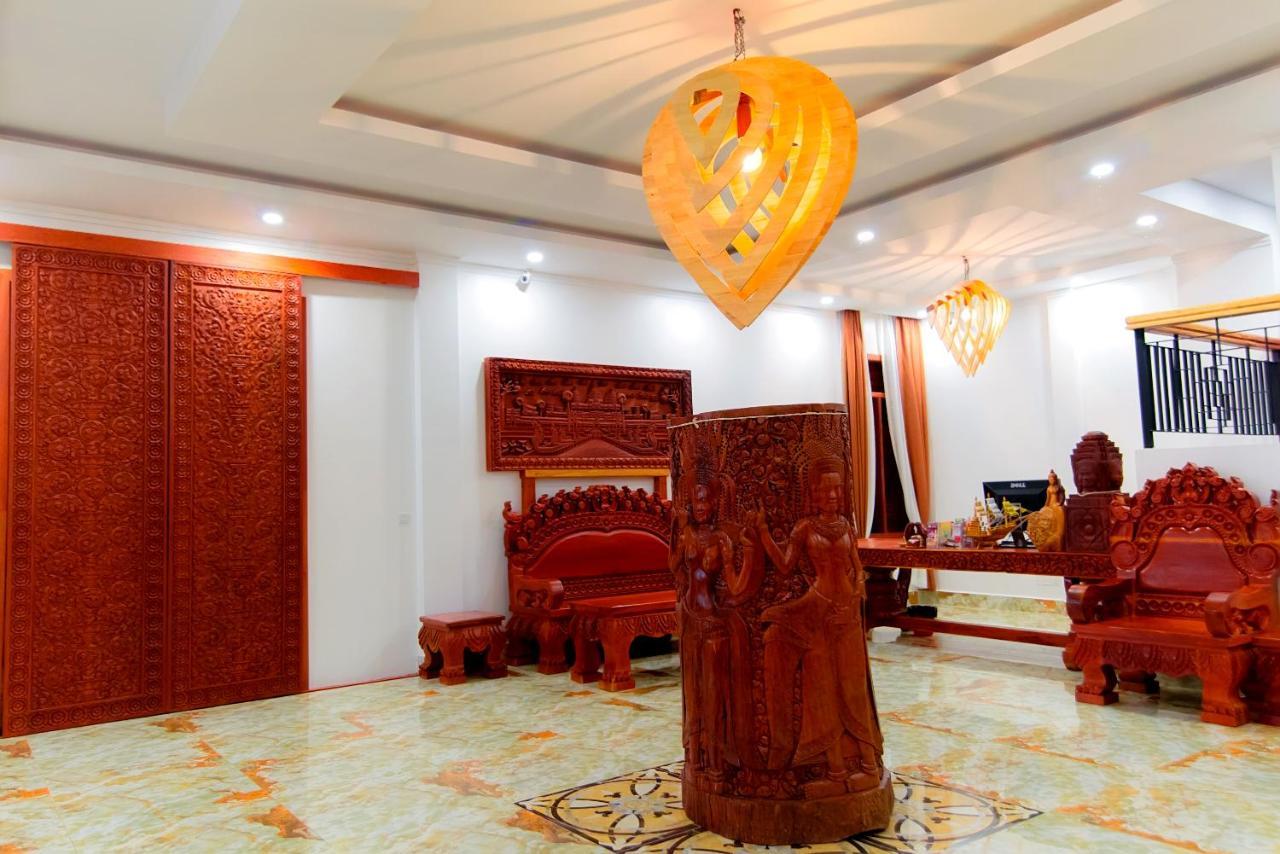 Hus Studio på 8 m² i Sala Kamreuk med 19 badrum  Siem Reap Exteriör bild