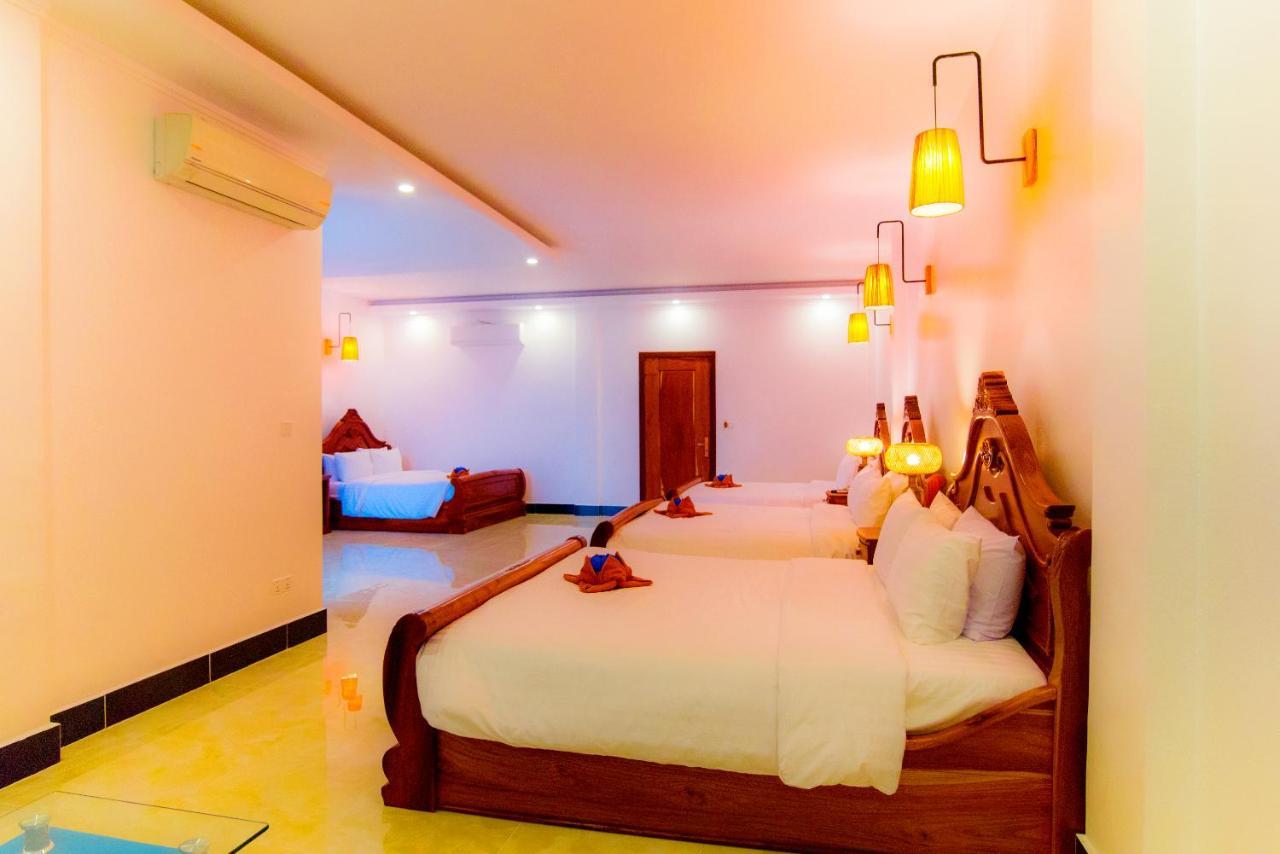 Hus Studio på 8 m² i Sala Kamreuk med 19 badrum  Siem Reap Exteriör bild