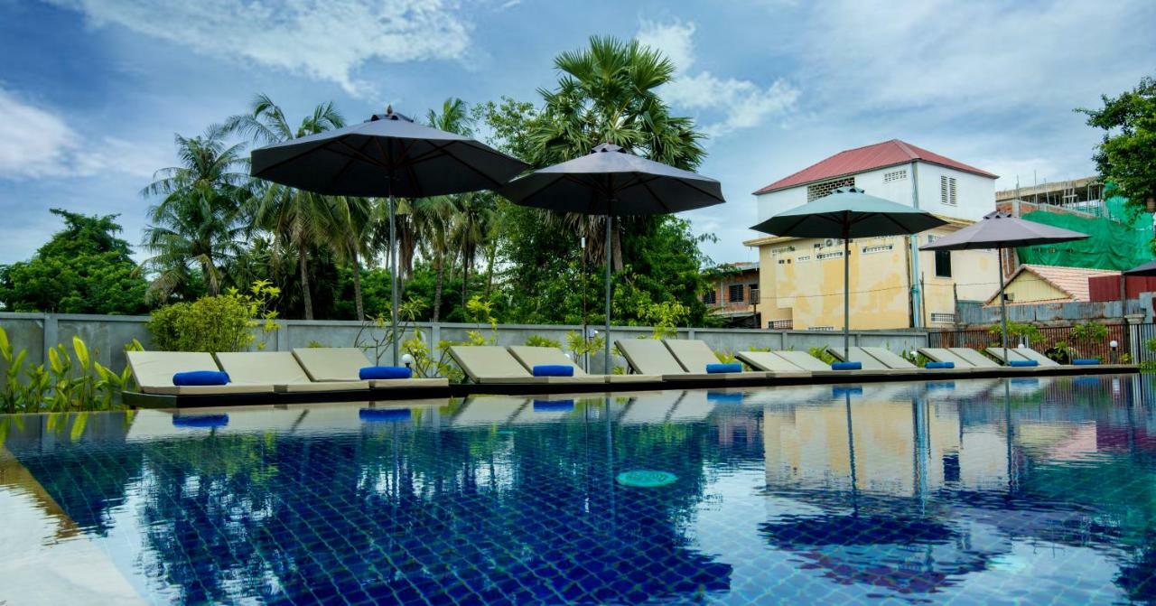 Hus Studio på 8 m² i Sala Kamreuk med 19 badrum  Siem Reap Exteriör bild